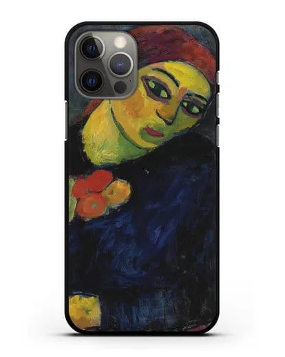 Чехол Хелен (Явленский Алексей) силиконовый для iPhone 12 Pro