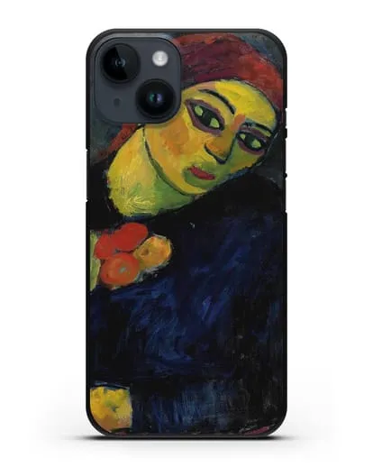 Чехол Хелен (Явленский Алексей) силиконовый для iPhone 14