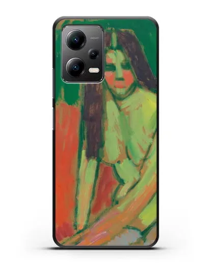 Чехол Полуобнаженная фигура с длинными волосами сидит согнувшись (Явленский Алексей) силиконовый для Xiaomi Poco X5