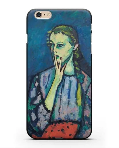 Чехол Портрет девушки (Явленский Алексей) силиконовый для iPhone 6s Plus