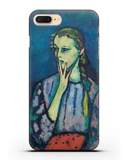 Чехол Портрет девушки (Явленский Алексей) силиконовый для iPhone 8 Plus