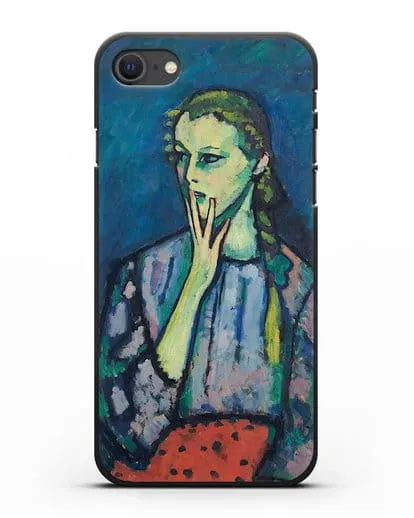 Чехол Портрет девушки (Явленский Алексей) силиконовый для iPhone SE 2020