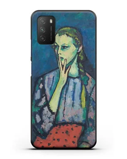 Чехол Портрет девушки (Явленский Алексей) силиконовый для Xiaomi Poco M3