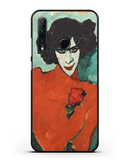 Чехол Портрет танцора Александра Сахарова (Явленский Алексей) силиконовый для Honor 20e