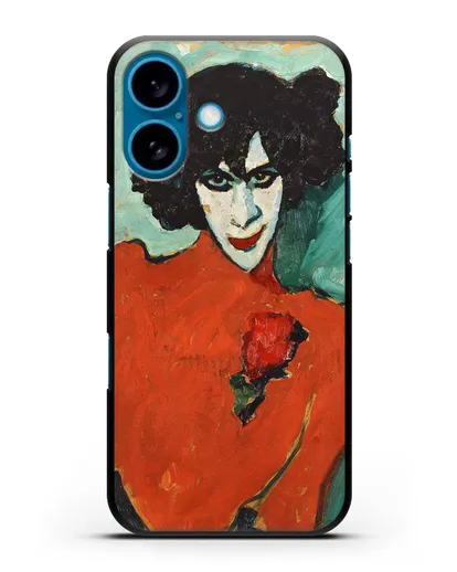 Чехол Портрет танцора Александра Сахарова (Явленский Алексей) силиконовый для iPhone 16