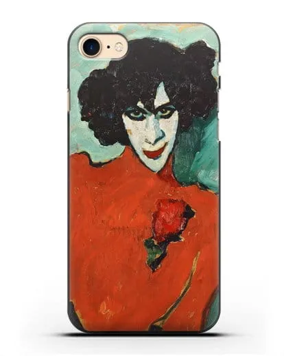 Чехол Портрет танцора Александра Сахарова (Явленский Алексей) силиконовый для iPhone 7