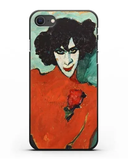 Чехол Портрет танцора Александра Сахарова (Явленский Алексей) силиконовый для iPhone SE 2020