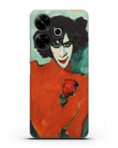 Чехол Портрет танцора Александра Сахарова (Явленский Алексей) силиконовый для Xiaomi Poco M6