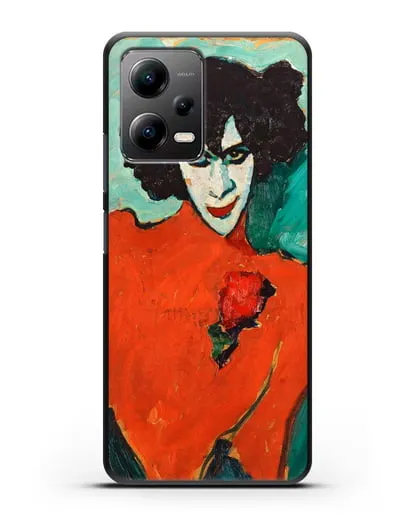 Чехол Портрет танцора Александра Сахарова (Явленский Алексей) силиконовый для Xiaomi Poco X5