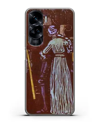 Чехол Прощание (Кандинский Василий) силиконовый для Honor 90 Lite