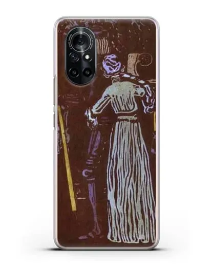 Чехол Прощание (Кандинский Василий) силиконовый для Huawei Nova 8