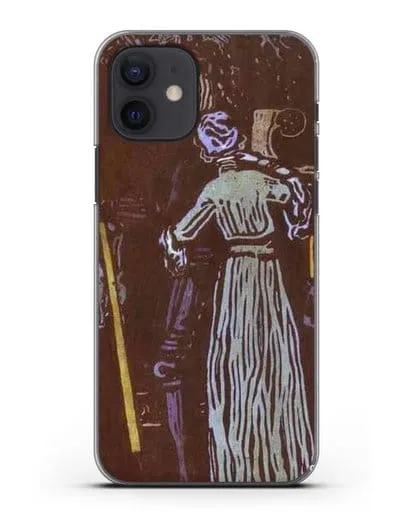 Чехол Прощание (Кандинский Василий) силиконовый для iPhone 12