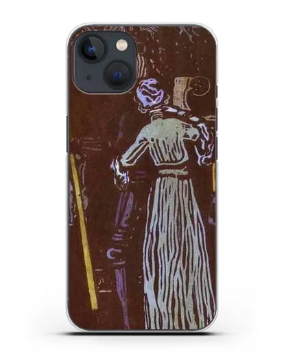 Чехол Прощание (Кандинский Василий) силиконовый для iPhone 13 Mini