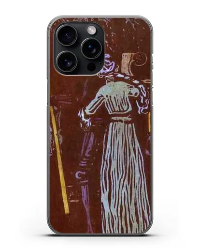 Чехол Прощание (Кандинский Василий) силиконовый для iPhone 15 Pro Max