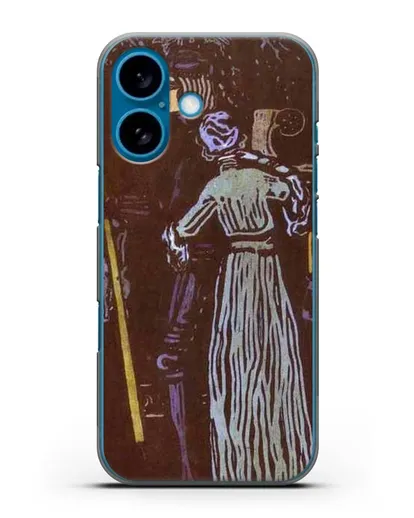 Чехол Прощание (Кандинский Василий) силиконовый для iPhone 16