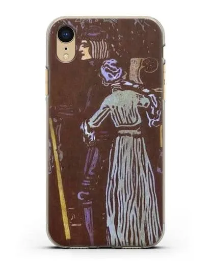 Чехол Прощание (Кандинский Василий) силиконовый для iPhone XR