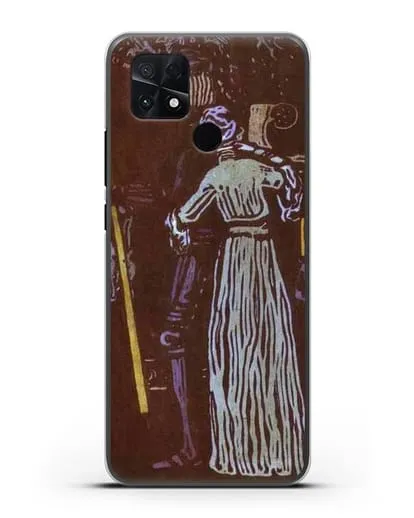 Чехол Прощание (Кандинский Василий) силиконовый для Xiaomi Poco C40