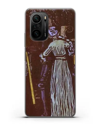 Чехол Прощание (Кандинский Василий) силиконовый для Xiaomi Poco F3