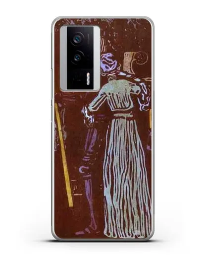 Чехол Прощание (Кандинский Василий) силиконовый для Xiaomi Poco F5 Pro