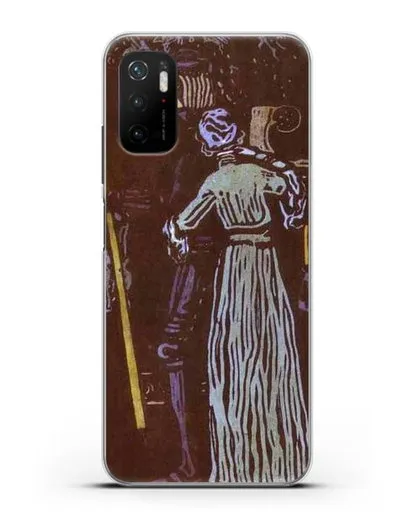 Чехол Прощание (Кандинский Василий) силиконовый для Xiaomi Poco M3 Pro