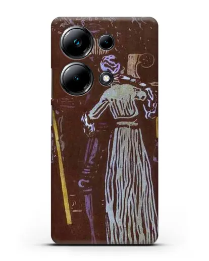 Чехол Прощание (Кандинский Василий) силиконовый для Xiaomi Poco M6 Pro