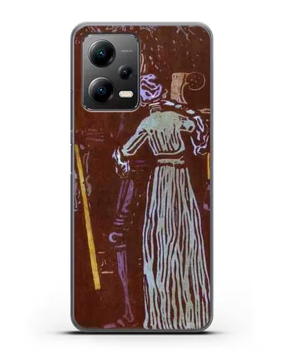 Чехол Прощание (Кандинский Василий) силиконовый для Xiaomi Poco X5