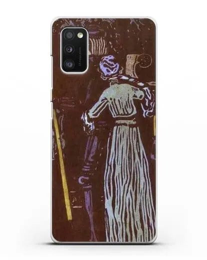 Чехол Прощание (Кандинский Василий) силиконовый для Samsung Galaxy A41 [SM-A415F]