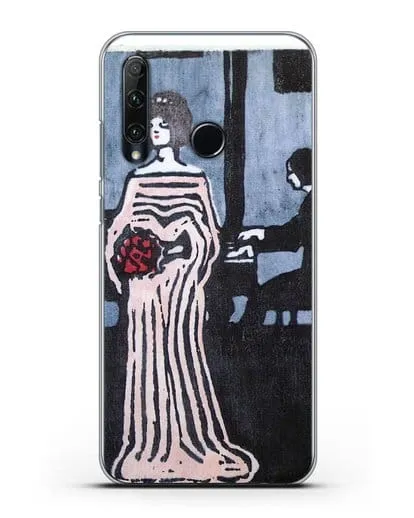 Чехол Певица (Кандинский Василий) силиконовый для Honor 20e