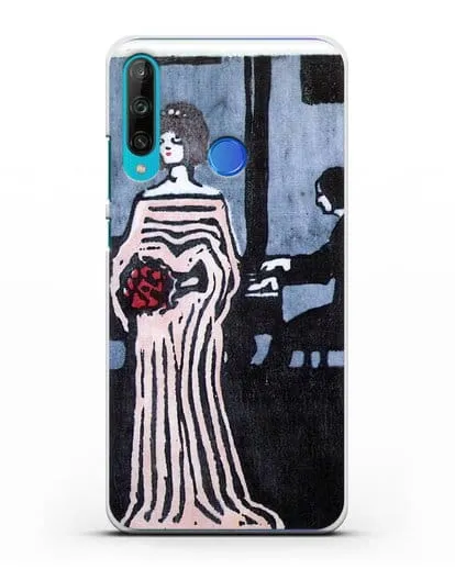 Чехол Певица (Кандинский Василий) силиконовый для Honor 9C