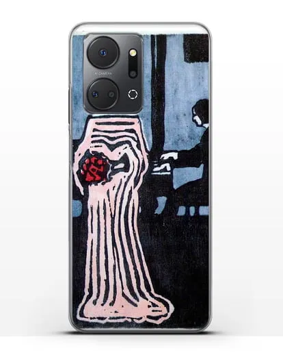 Чехол Певица (Кандинский Василий) силиконовый для Honor X7a