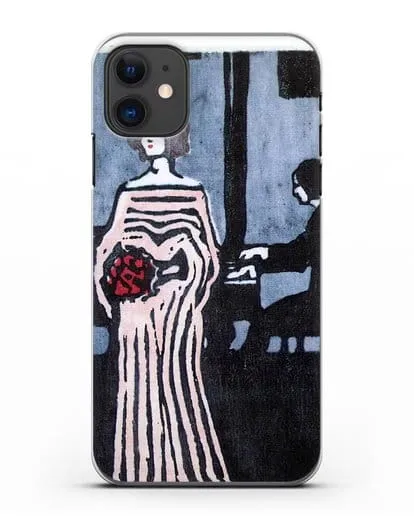 Чехол Певица (Кандинский Василий) силиконовый для iPhone 11