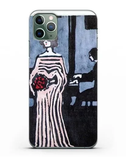 Чехол Певица (Кандинский Василий) силиконовый для iPhone 11 Pro Max