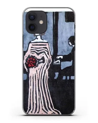 Чехол Певица (Кандинский Василий) силиконовый для iPhone 12