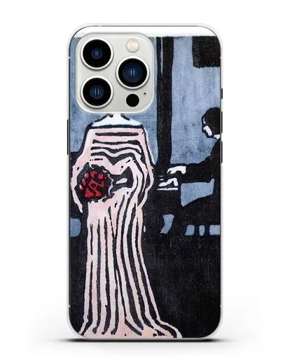 Чехол Певица (Кандинский Василий) силиконовый для iPhone 13 Pro