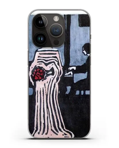 Чехол Певица (Кандинский Василий) силиконовый для iPhone 14 Pro