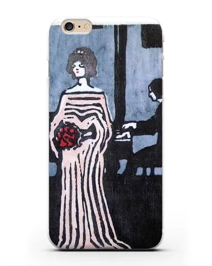 Чехол Певица (Кандинский Василий) силиконовый для iPhone 6s Plus
