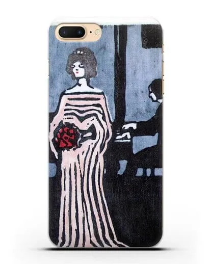 Чехол Певица (Кандинский Василий) силиконовый для iPhone 7 Plus