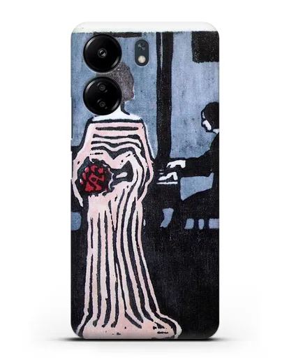 Чехол Певица (Кандинский Василий) силиконовый для Xiaomi Poco C65