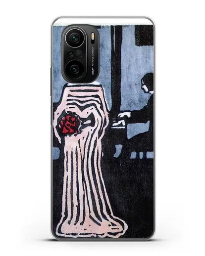 Чехол Певица (Кандинский Василий) силиконовый для Xiaomi Poco F3