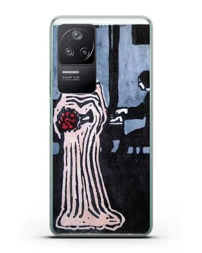 Чехол Певица (Кандинский Василий) силиконовый для Xiaomi Poco F4