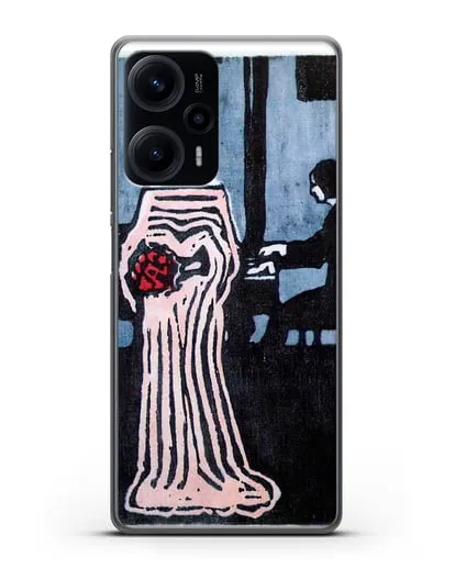 Чехол Певица (Кандинский Василий) силиконовый для Xiaomi Poco F5