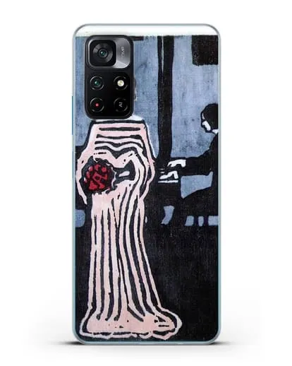 Чехол Певица (Кандинский Василий) силиконовый для Xiaomi Poco M4 Pro 5G