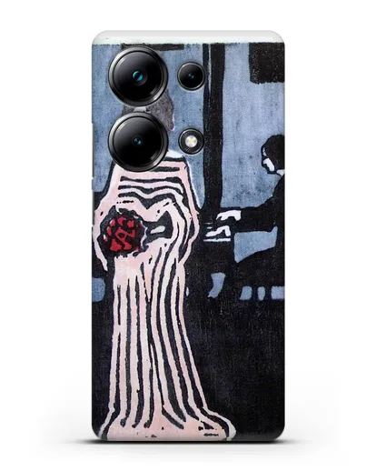 Чехол Певица (Кандинский Василий) силиконовый для Xiaomi Poco M6 Pro