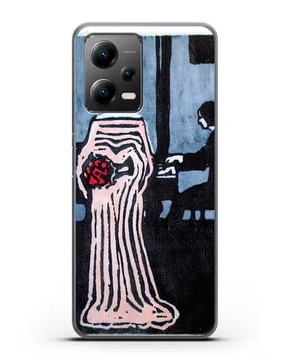 Чехол Певица (Кандинский Василий) силиконовый для Xiaomi Poco X5