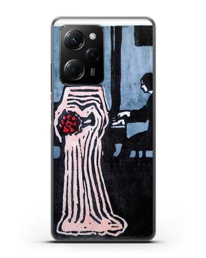 Чехол Певица (Кандинский Василий) силиконовый для Xiaomi Poco X5 Pro