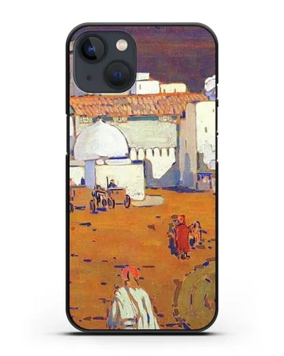 Чехол Арабский город (Кандинский Василий) силиконовый для iPhone 13 Mini