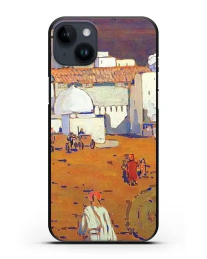 Чехол Арабский город (Кандинский Василий) силиконовый для iPhone 14 Plus