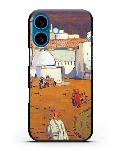 Чехол Арабский город (Кандинский Василий) силиконовый для iPhone 16