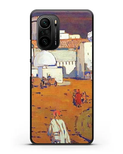 Чехол Арабский город (Кандинский Василий) силиконовый для Xiaomi Poco F3
