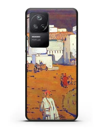 Чехол Арабский город (Кандинский Василий) силиконовый для Xiaomi Poco F4